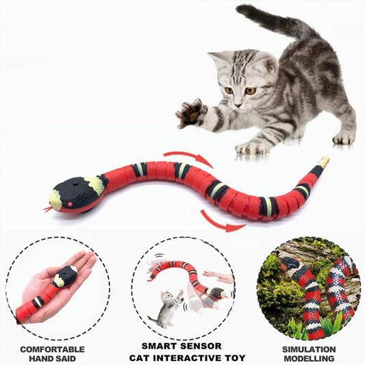 Serpiente de juguete para gatos